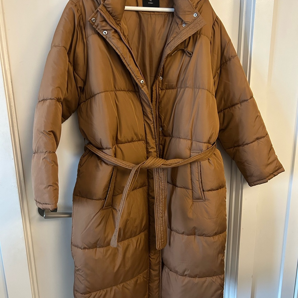 Sebby Tan Quilted Jacket